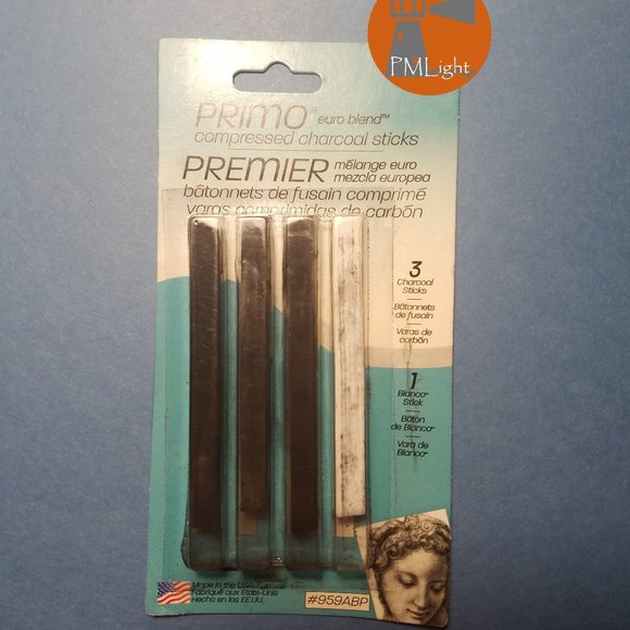 Primo Euro Blend Compressed Charcoal set NEW - Picture 1 of 3
